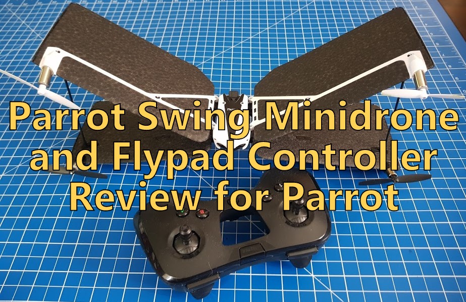 The Brick Castle Parrot Swing Minidrone And Flypad Controller